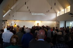 Church packed to overflowing